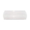 Super Stacker Pencil Box, 8.25" x 3.75" x 1.5", Clear