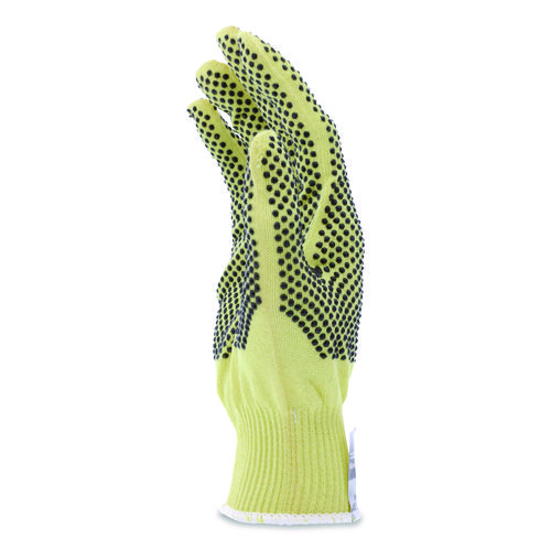 CutPro Kevlar Gloves 9396, Yellow/Black, Small, Pair