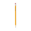 #2 Woodcase Pencil, HB (#2), Black Lead, Yellow Barrel, Dozen