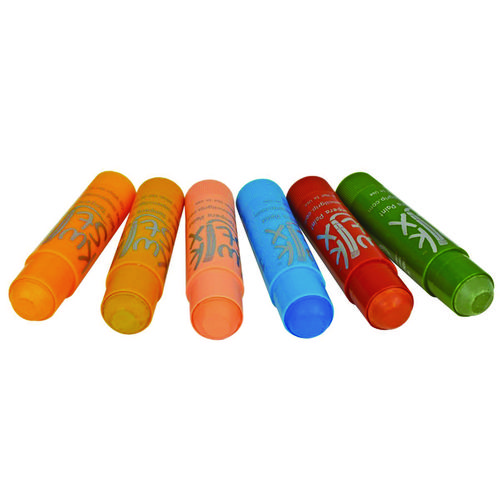 Kwik Stix Tempera Paint Set, 6 Assorted Earth Tones Colors, 6/Pack, 24 Packs/Carton