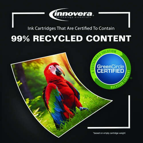 Remanufactured Black Ink, Replacement for PGI-225BK (4530B001), 339 Page-Yield