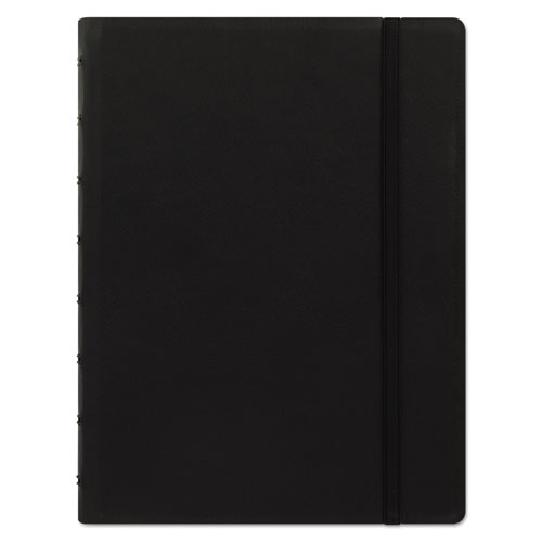 Notebook, 1-Subject, Medium/College Rule, Black Cover, (112) 8.25 x 5.81 Sheets