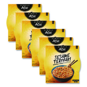 Simply Asia Sesame Teriyaki Noodle Bowl, 8.5 oz, 6/Carton