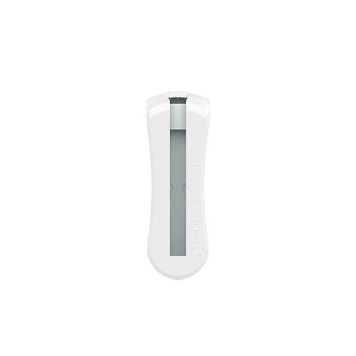 Pure by Gloss and Guild+Pepper ABS Mini Bracket - Tape Mount, 1.25 x 0.84 x 3.65. White, 48/Carton