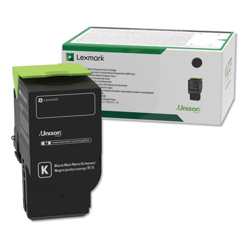 Lexmark Original Standard Yield Laser Toner Cartridge - Black - 1 Each