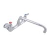 WorkForce Standard Duty Faucet, 8" Height/10" Reach, Chrome-Plated Brass