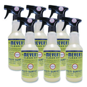 Multi Purpose Cleaner, Lemon Scent, 16 oz Spray Bottle, 6/Carton