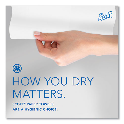 Pro Hard Roll Paper Towels with Absorbency Pockets, for Scott Pro Dispenser, Green Core Only, 1-Ply, 7.5" x 900 ft,6 Rolls/CT