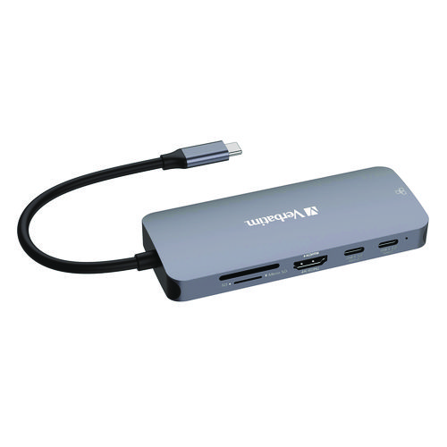 USB-C Pro Multiport Hub9 Port, Gray