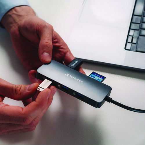 USB-C Pro Multiport Hub9 Port, Gray