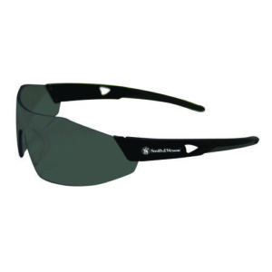 44 Magnum Safety Glasses, Black Frame, Black Lens, 12/Box