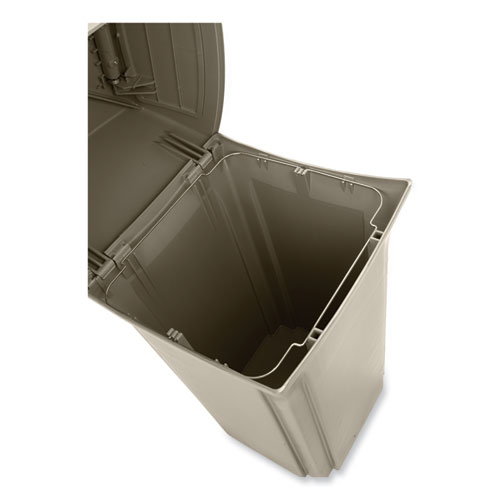 Ranger Fire-Safe Container, Two Doors, 45 gal, Structural Foam, Beige