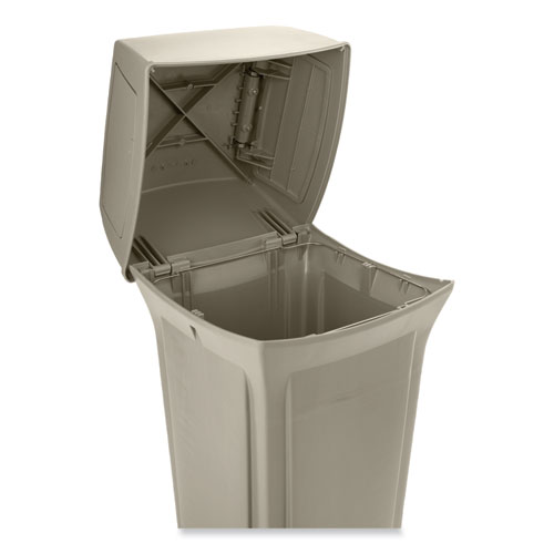 Ranger Fire-Safe Container, Two Doors, 45 gal, Structural Foam, Beige