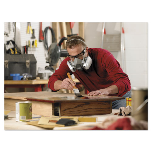 Half Facepiece Paint Spray/Pesticide Respirator, Large