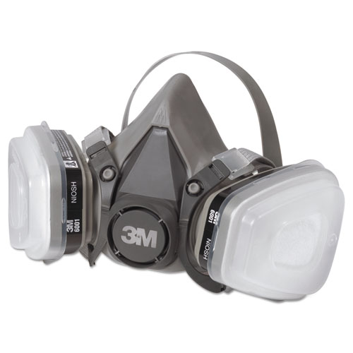 Half Facepiece Paint Spray/Pesticide Respirator, Large