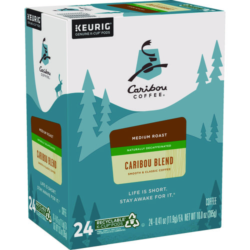 Caribou Coffee® K-Cup Caribou Blend Decaf Coffee