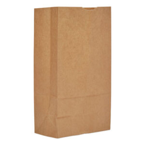 Grocery Paper Bags, #12 Size, 7" x 4.38" x 13.75", Natural, 500/Bundle