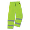 GloWear 8925 Class E Hi-Vis Thermal Pants, Small, Lime