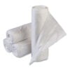 High-Density Commercial Can Liner Value Pack, 33 gal, 10 mic, 33" x 39", Clear, Interleaved Roll, 25 Bags/Roll, 20 Rolls/CT