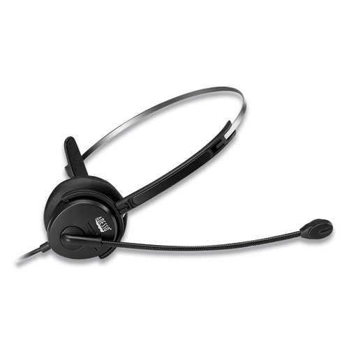 Xtream P1 Monaural Over the Head Headset with Microphone, Black