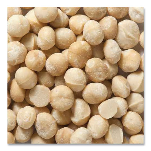 Macadamia Nuts, Dry Roasted, Salted, 4 oz Bag, 12/Carton