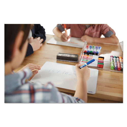 Low-Odor Dry Erase Marker, Eraser and Cleaner Kit, Medium Assorted Tips, Assorted Colors, 12/Set
