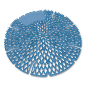 Diamond 3D Urinal Screen, Mountain Air Scent, Blue, 10/Pack, 6 Packs/Carton