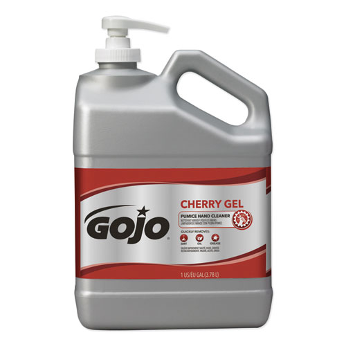 Cherry Gel Pumice Hand Cleaner, Cherry Scent, 1 gal