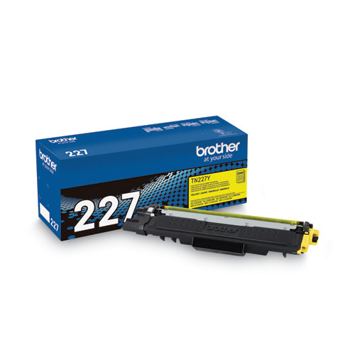 Brother TN-227Y Original High Yield Laser Toner Cartridge - Yellow - 1 Each