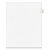 Preprinted Legal Exhibit Side Tab Index Dividers, Avery Style, 10-Tab, 4, 11 x 8.5, White, 25/Pack