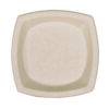 Compostable Molded Fiber Dinnerware, ProPlanet Seal, Plate, 8.25 x 8.25, Tan, 500/Carton