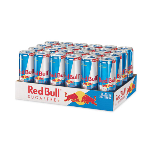 Sugar-Free Energy Drink, 12 oz Can, 24/Carton