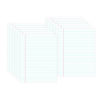 Glue Top Pads, Wide/Legal Rule, 50 White 8.5 x 11 Sheets, Dozen