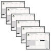 Weekly Planner Pad, 8.27 x 11.61, White/Black Sheets, 50-Weeks: Undated
