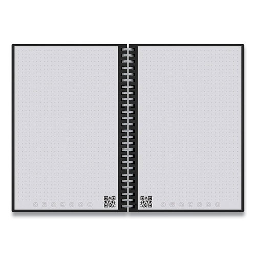 Wave Smart Reusable Notebook, Dotted Rule, Blue Cover, (40) 9.5 x 8.5 Sheets - Image 2