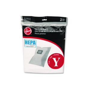 HEPA Y Vacuum Replacement Filter/Filtration Bag, 2/Pack