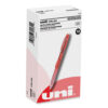Chroma Mechanical Pencil, 0.7 mm, HB (#2), Black Lead, Red Barrel, Dozen