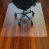 Cleartex Ultimat Polycarbonate Chair Mat for Hard Floors, 48" w x 53" l, Clear