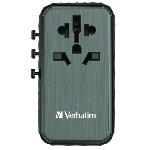 UTA-06 Gan III Universal Travel Adapter, (2) USB-A/(2) USB-C/Quick Charge 4+