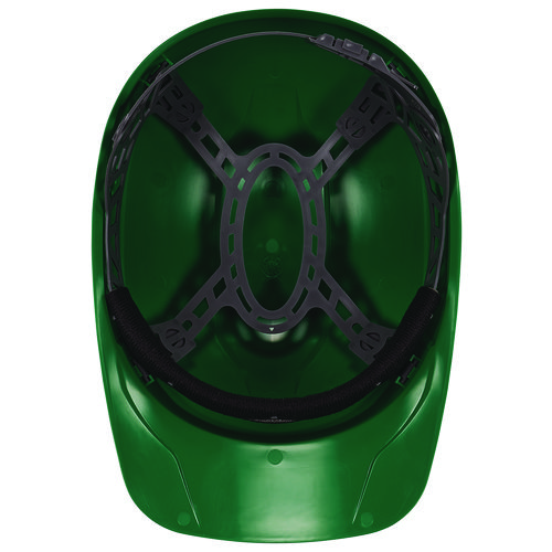 Skullerz 8952 Hard Shell Bump Cap, Short Brim, Green