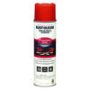 Industrial Choice Precision Line Marking Paint, Flat/Matte Orange, 20 oz Aerosol Can, 12/Carton