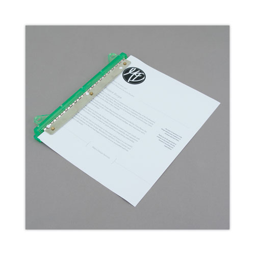 6-Sheet Trident Binder Punch, Three-Hole, 1/4" Holes, Assorted Colors - Image 6