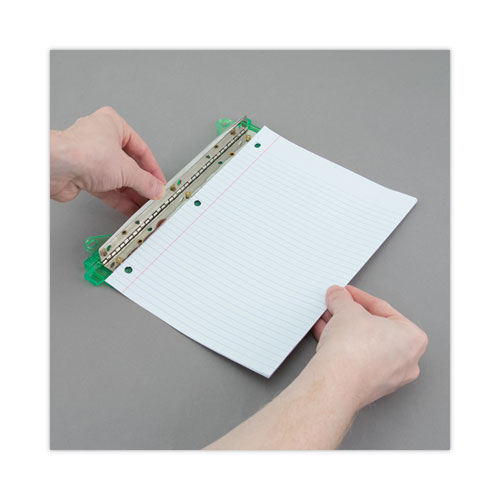6-Sheet Trident Binder Punch, Three-Hole, 1/4" Holes, Assorted Colors - Image 7