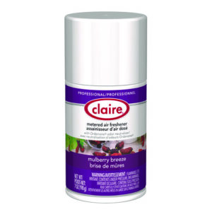 Metered Air Freshener, Mulberry Scent, 7 oz Aerosol Spray, 12/Carton