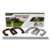 Steel Horseshoe Set, (4) Horseshoes/(2) 20" Stakes/Nylon Carry Bag