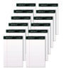 Docket Ruled Perforated Pads, Narrow Rule, 50 White 5 x 8 Sheets, 12/Pack
