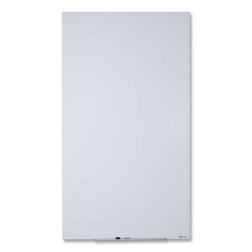 Quartet InvisaMount Vertical Glass Dry-Erase Board - 28x50