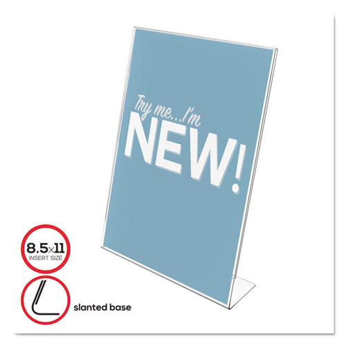 Deflecto Classic Image Slanted Sign Holder