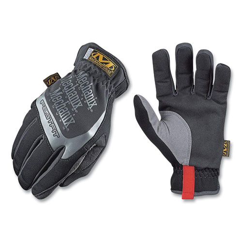 FastFit Work Gloves, Black, X-Large
