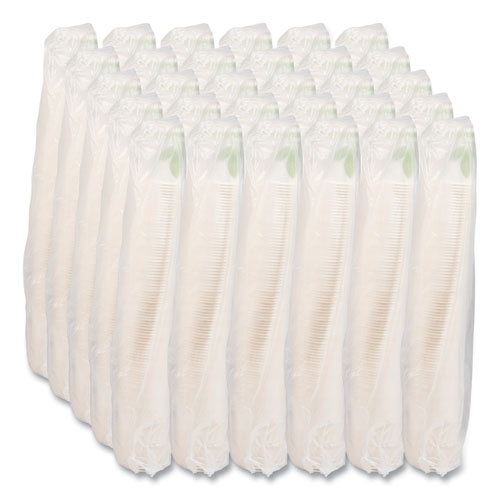 Bare Eco-Forward Paper Cold Cups, 5 oz, Green/White, 100/Sleeve, 30 Sleeves/Carton